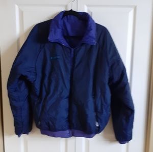 Columbia 2 side Purple Blue Jacket